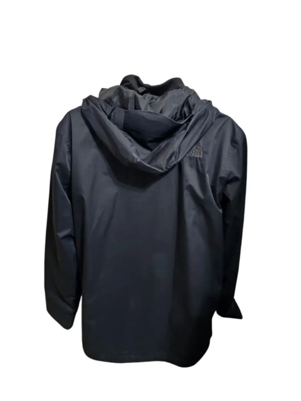 The North Face Mens Large Jacket Black Polyester Solid 3-in-1 Iconic Gorpcore